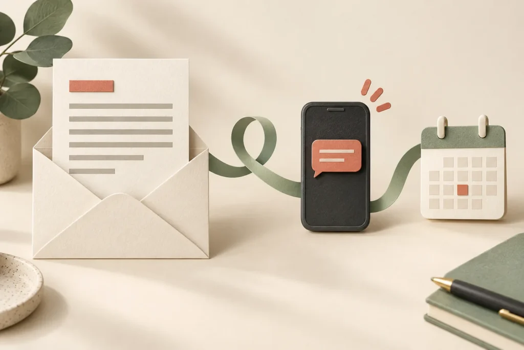 When Should a Service Business Use Email, SMS, or Both?